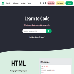 W3Schools Online Web Tutorials